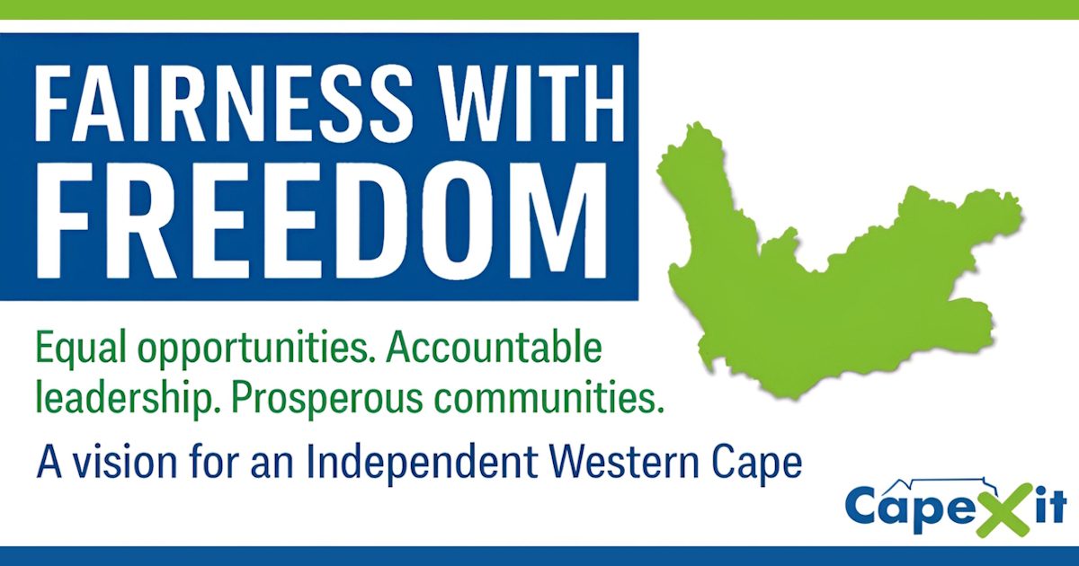 Fairness with Freedom: How a Canton System Can Unite an Independent Western Cape